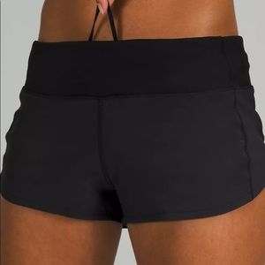 lululemon black shorts